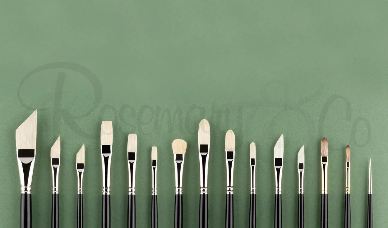 Andrew Tischler Set of Portrait Brushes, Add to Cart