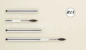 R15 Travel Brush Pocket Pure Squirrel Hair Oval Wash