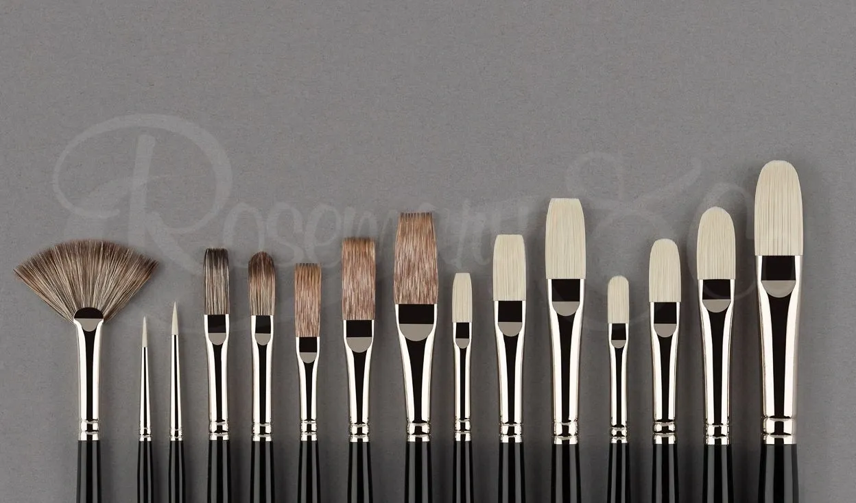 Alla Prima Set of Brushes by Wind River Arts