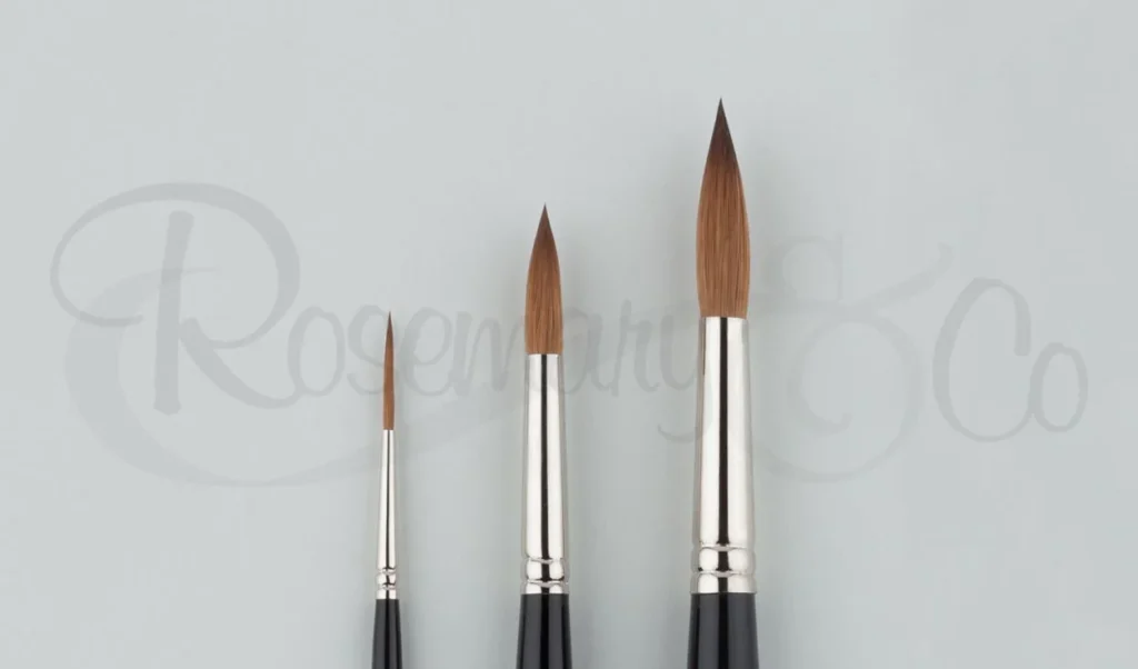 Jean Haines Watercolor Brushes, Set of Three